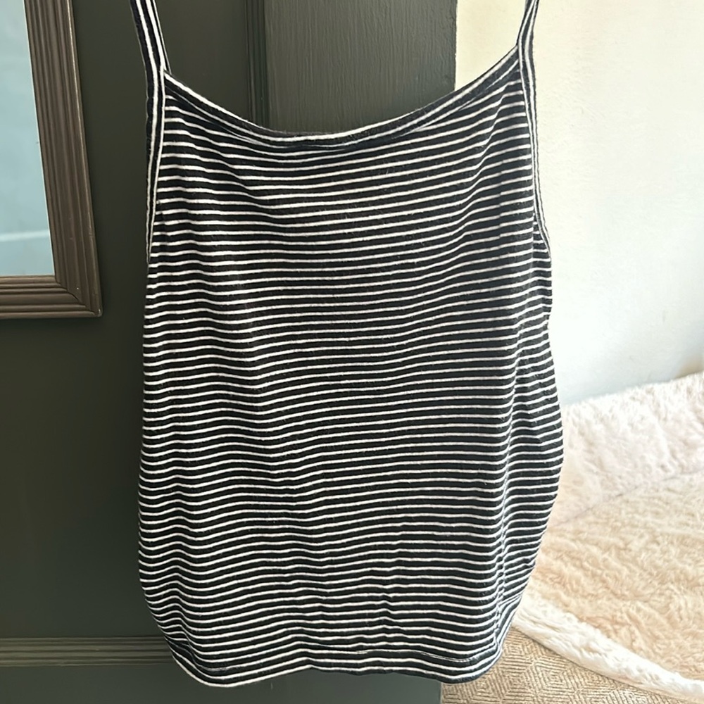 Brandy Melville striped crop tank